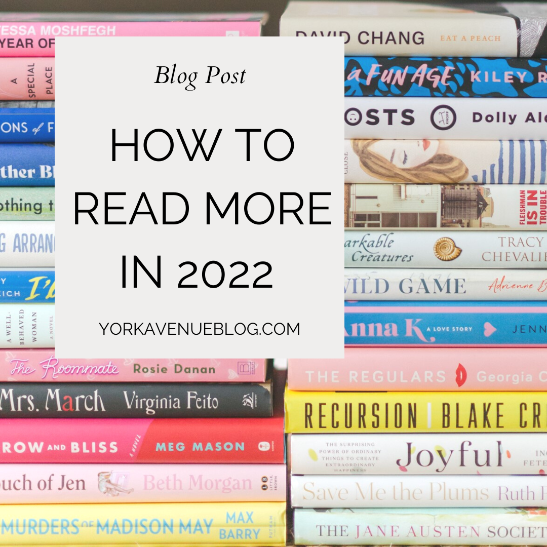 Blog post on how to read more in 2022